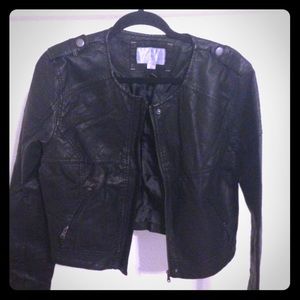 Faux Leather Jacket